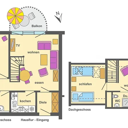 Lejlighed Freesenbruch 3 5 - Muschelsucher Zingst